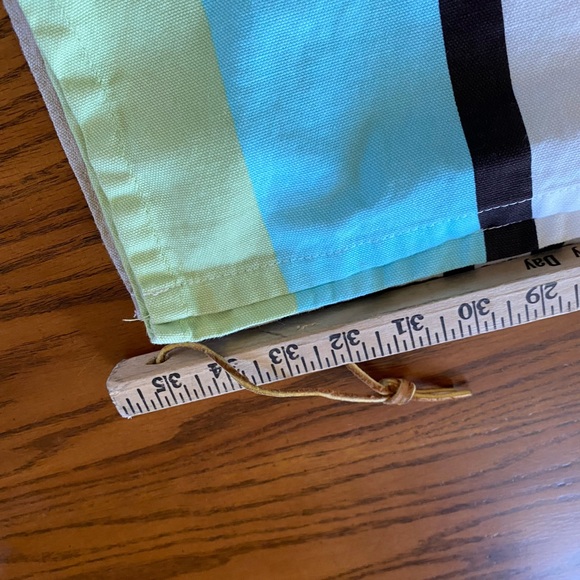 Kate Spade used Shower Curtain with Ribbons stripes- in Great condition - Picture 5 of 6